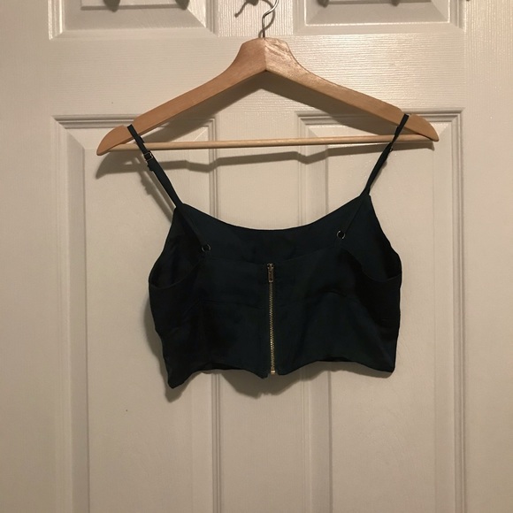 JAGGER & STONE Dylan Crop Top Green - Picture 3 of 4